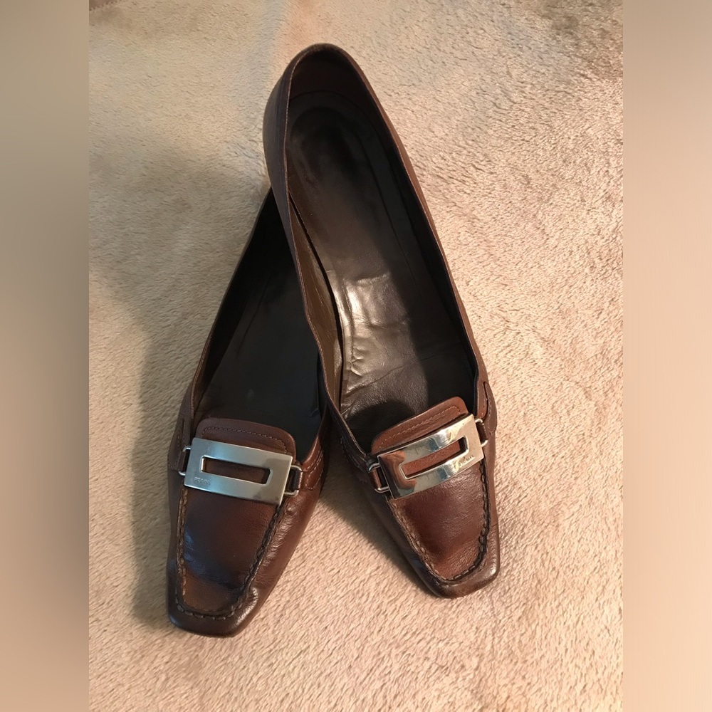 Prada Brown flats